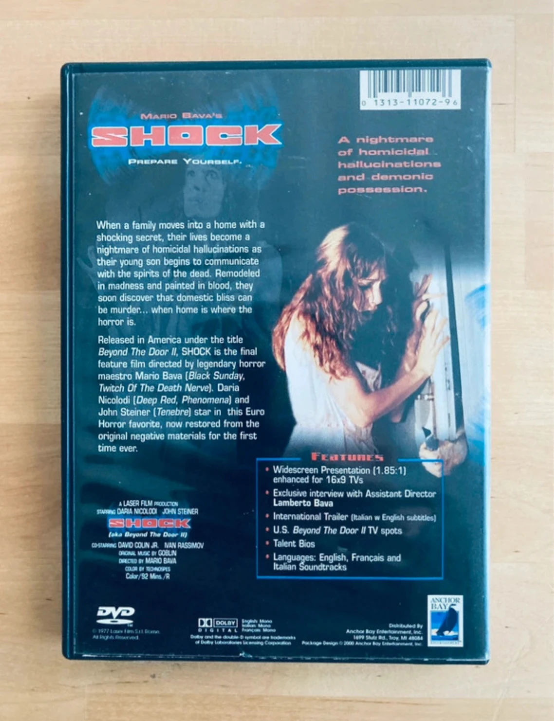 DVD Shock by Mario Bava. – photo 3